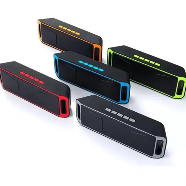 Outdoor portable supports TF USB FM AUS wireless 5.0 Bluetooth speaker