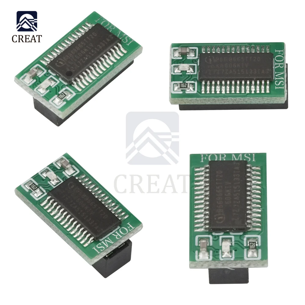 TPM Security Module 12 14 18 20 Pin TPM 2.0 Module Board for WIN11 Upgrade Test Encryption Security Module Remote Card