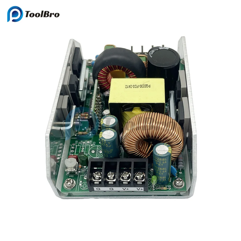 Imagem -05 - Fonte de Alimentação do Interruptor Mudo de Baixa Ondulação com Pfc Filtro Regulado Tas5630 Tpa3255 400w dc 24v 32v 48v