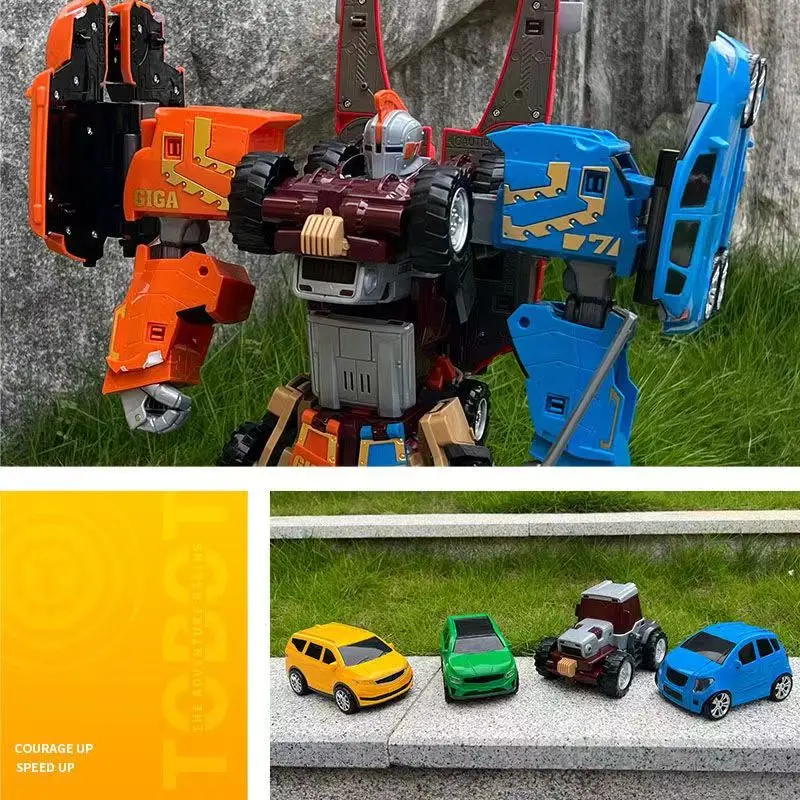 7 em 1 tobot transformando robô para carro brinquedos coreia dos desenhos animados irmãos anime tobot deformação carro avião brinquedos para crianças presente