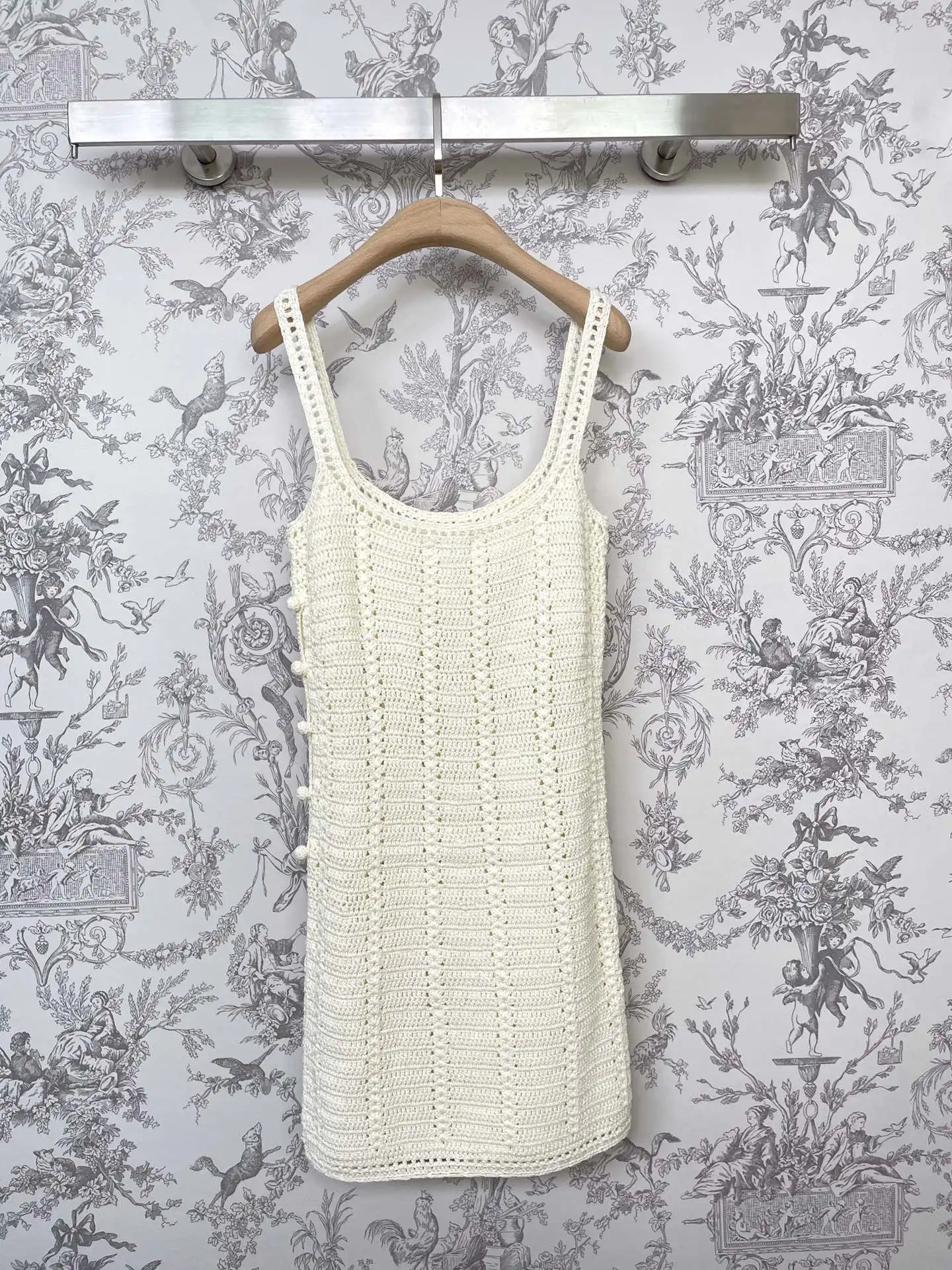 Women's Clothing Seamless crochet craft yarn knitted slip dress Autumn Winter New  NO.6