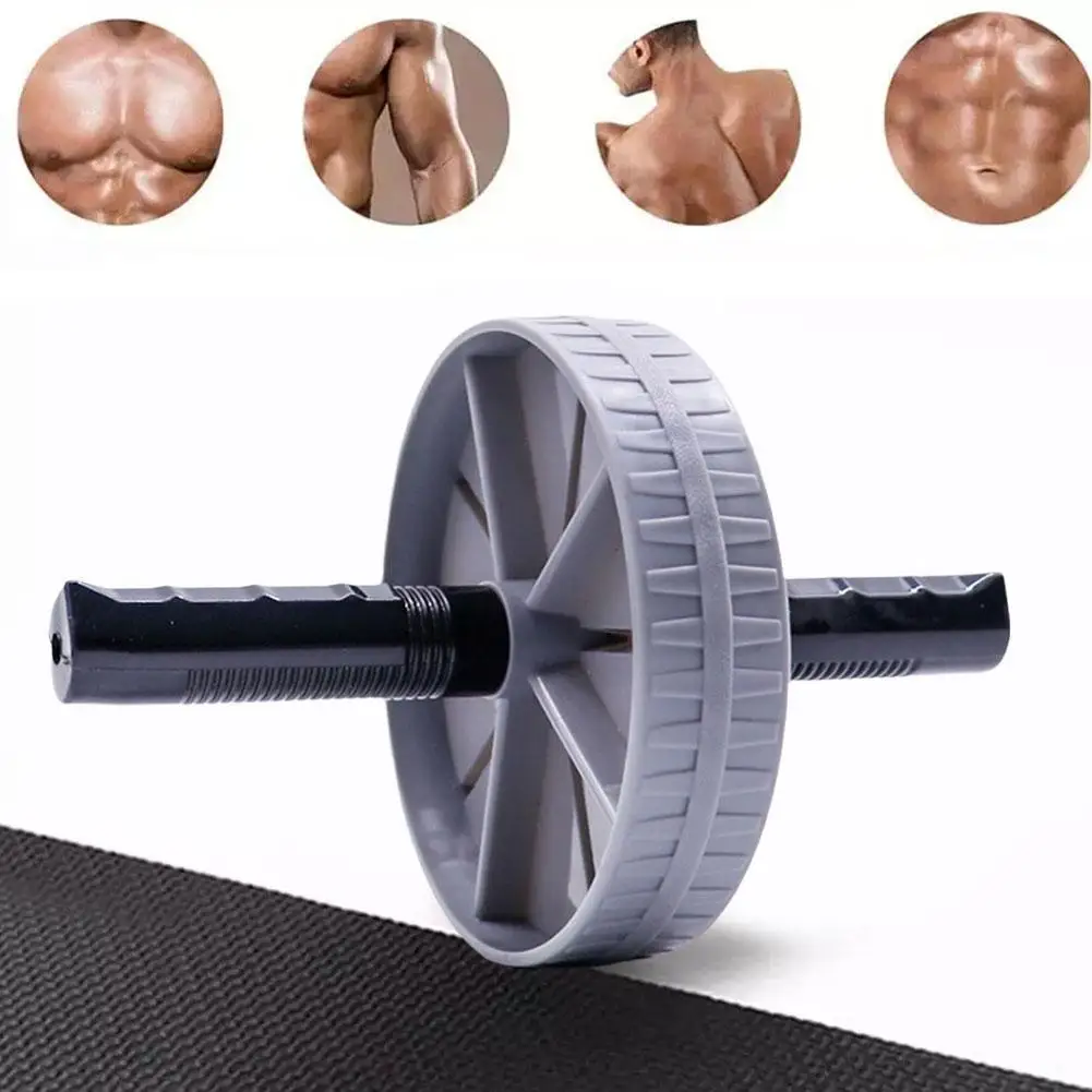 Fitness Roller Home Fitness Roller Silent Fitness Core Fitness Training Equipment Muscle Strengthening Strength Tools Sport N7T5