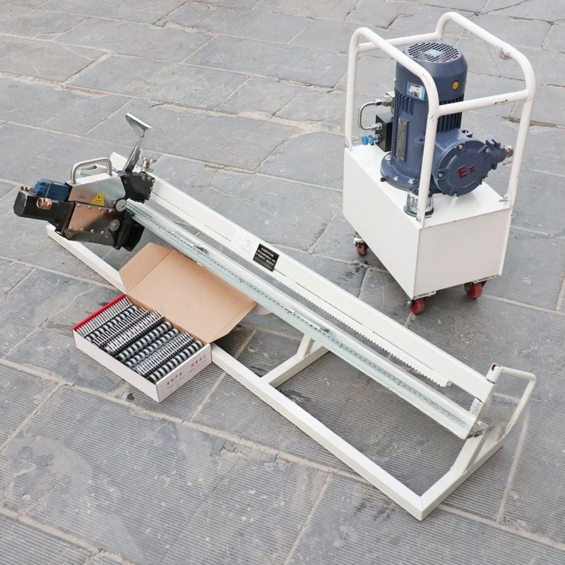 

Mine hydraulic belt fastening machine conveyor belt manual tie rod fastening machine downhole pneumatic belt