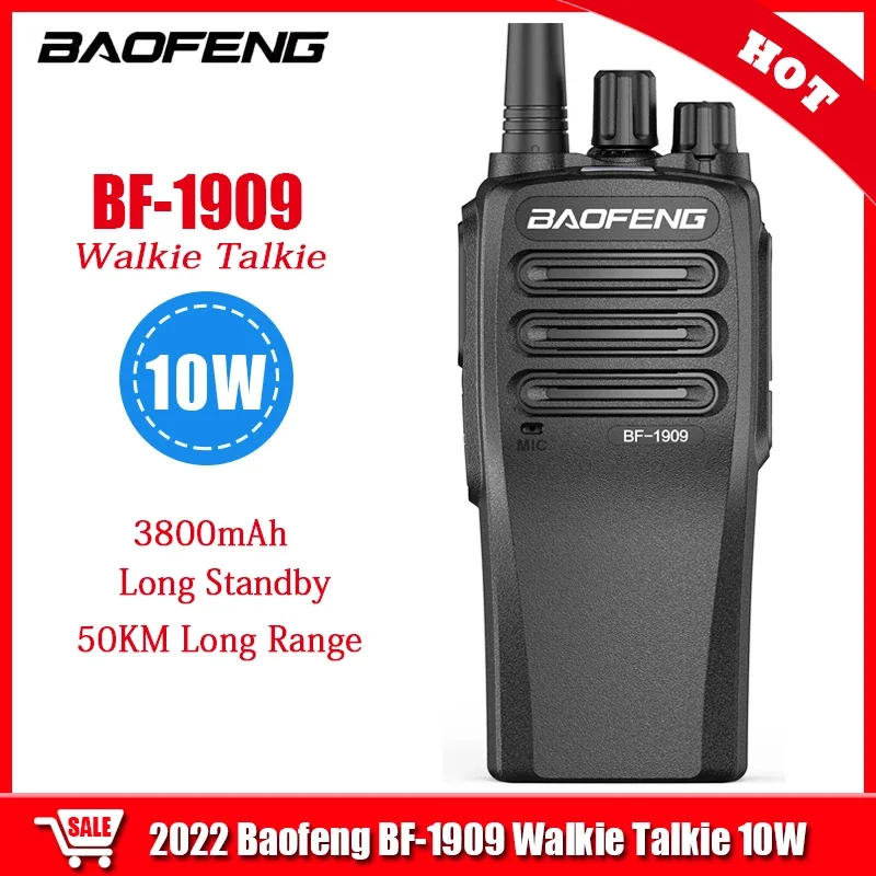baofeng BF1909 camping walkman Wireless set long range radios  walki communication radio ham Two-way transceiver hunting talkie
