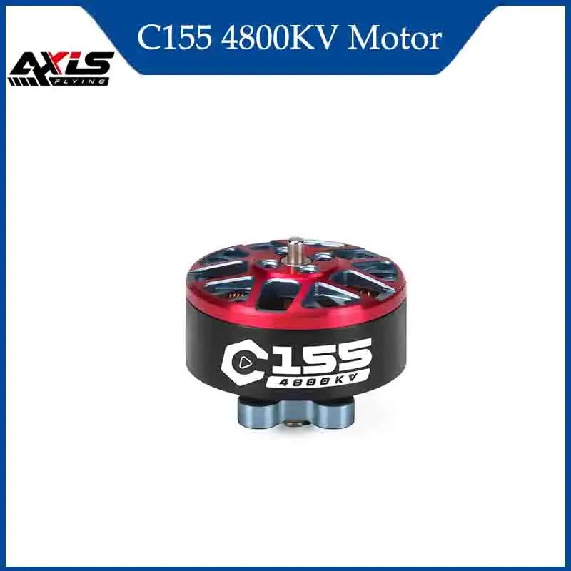 

Axisflying C155 4800KV FPV Brushless Motor for 2.5-3.5 Inch Cinewhoop Drones High-Temperature Resistant Long Drones RC Tools