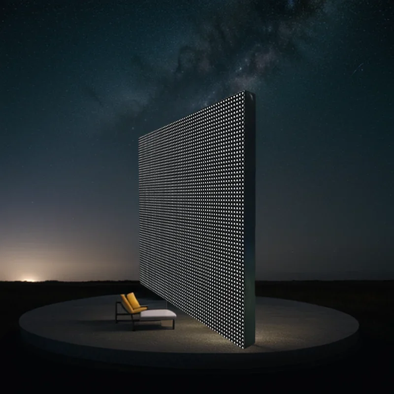 Outdoor LED Light RGB Full-Color Module P3.91 250x250mm 64x64 Pixels SMD1921 LED Display Waterproof High Pixel Resolution Matrix