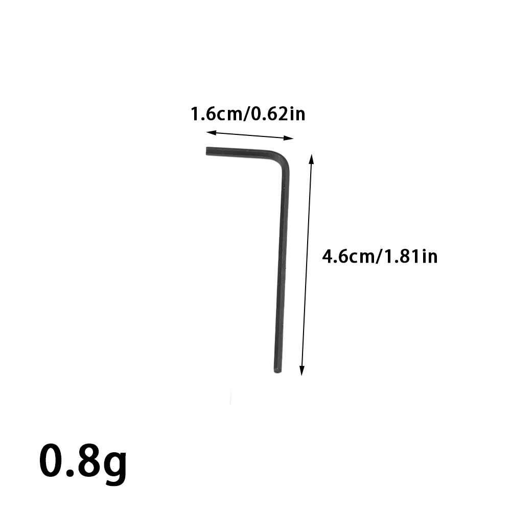 7Pcs/Lot 0.7mm-3mm Mini Hexagon Hex Allen Key DIY Kit Wrench Screwdriver Tool Kit