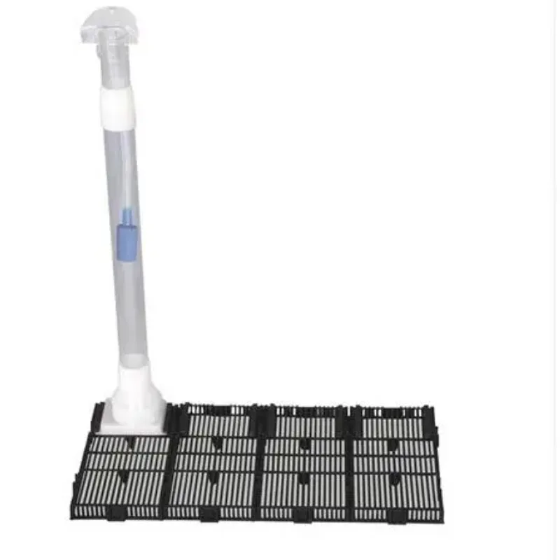 16/32 Pcs Aquarium Undergravel Bottom Sand Filter Plates for Fish Tank with Air Stone Extendable Water Pipe