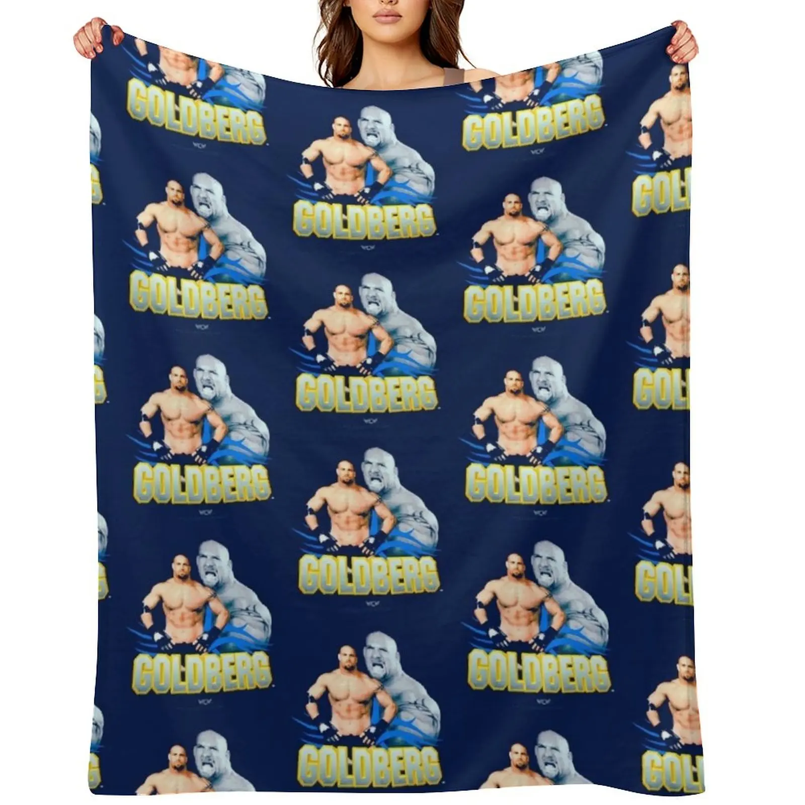 

1998 Goldberg World Championship Wrestling Classic Throw Blanket For Baby Cute heavy to sleep Blankets