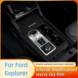 Car Accessories For Ford Explorer 2020 Starry Sky Film Interior Modification Central Control Instrument Screen Protective Film