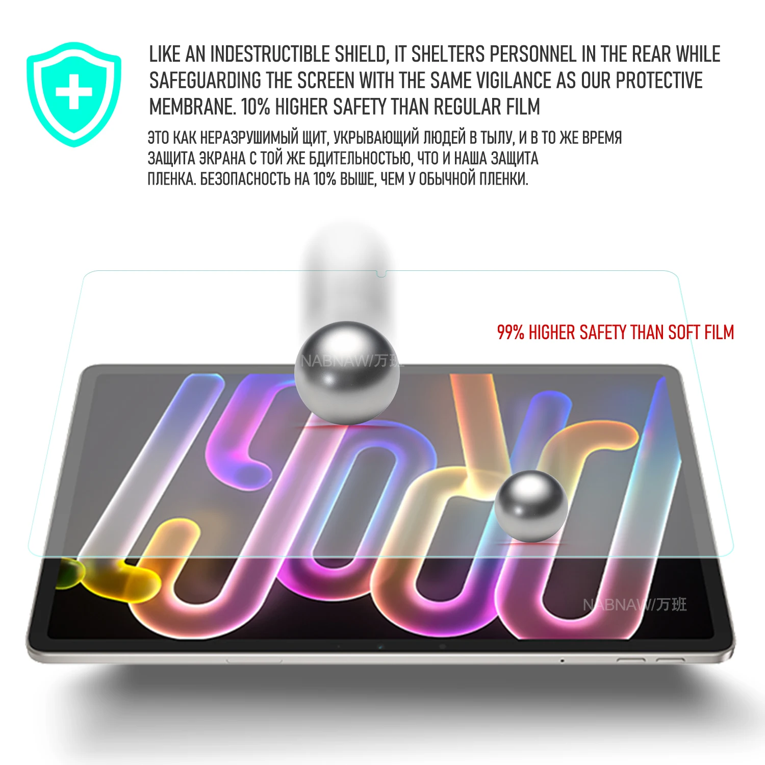 

For Lenovo Xiaoxin Pad Pro GT Full HD Tempered Glass Film Screen Protector On Xiaoxin Pad GT Pro 11.1 Scratch Proof Cover 2-Pack