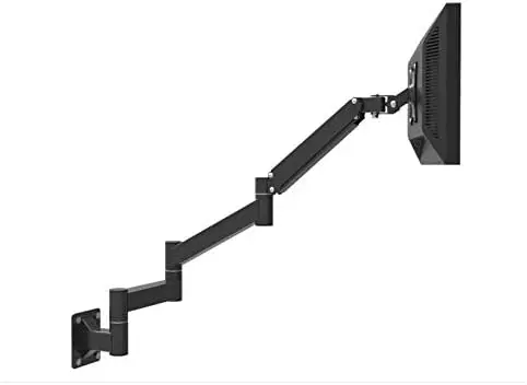 

Wall Mount Bracket with Extended Arm, Ideal for 17-21 Inch Screens, VESA 75x75mm, 100x100mm, Perfect for Bedroom or Workspace