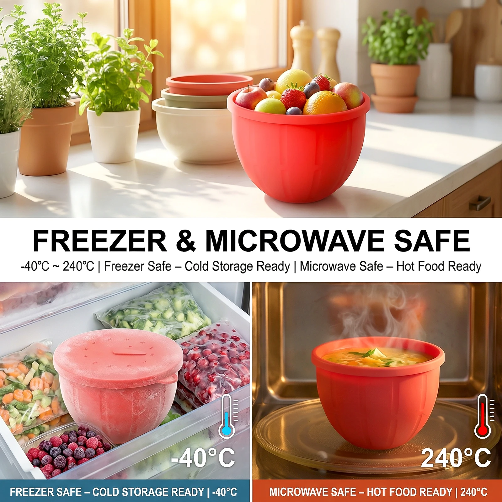 Silicone Mixer Bowl Liners 6