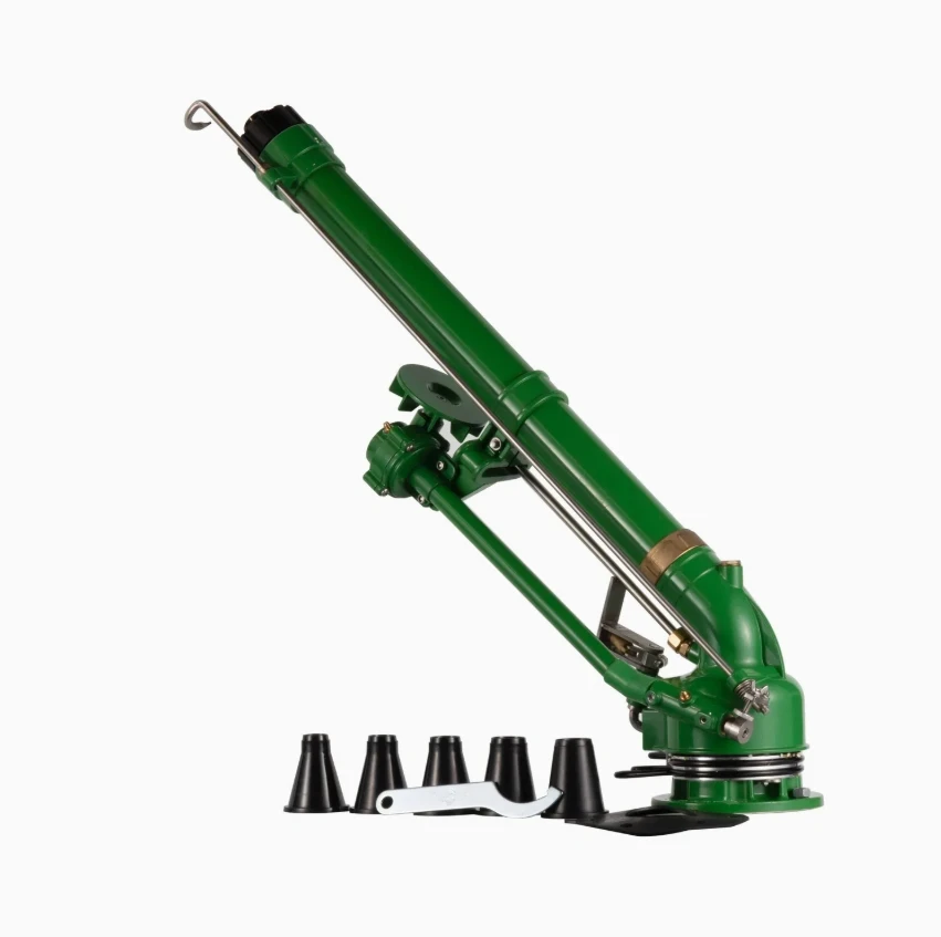 Long Distance 86m Metal Sprinkler Watering Rain Spray Gun With Tripod for Agriculture Irrigation Farm Use