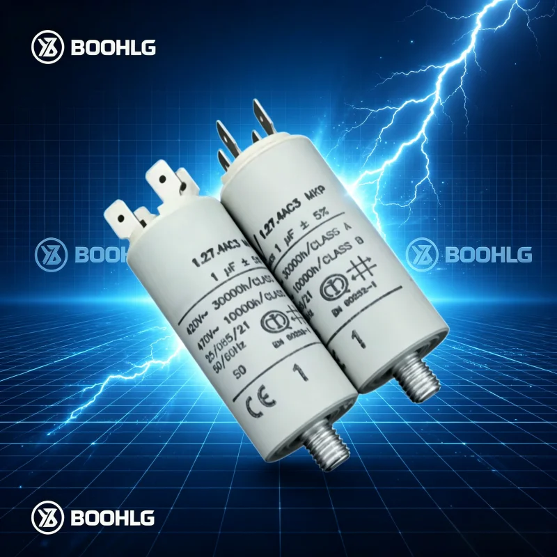 

1PCS 1.27.4AC3 MKP 1uF 420V Motor Start Capacitor Polypropylene Film Capacitor for Fan & Compressor