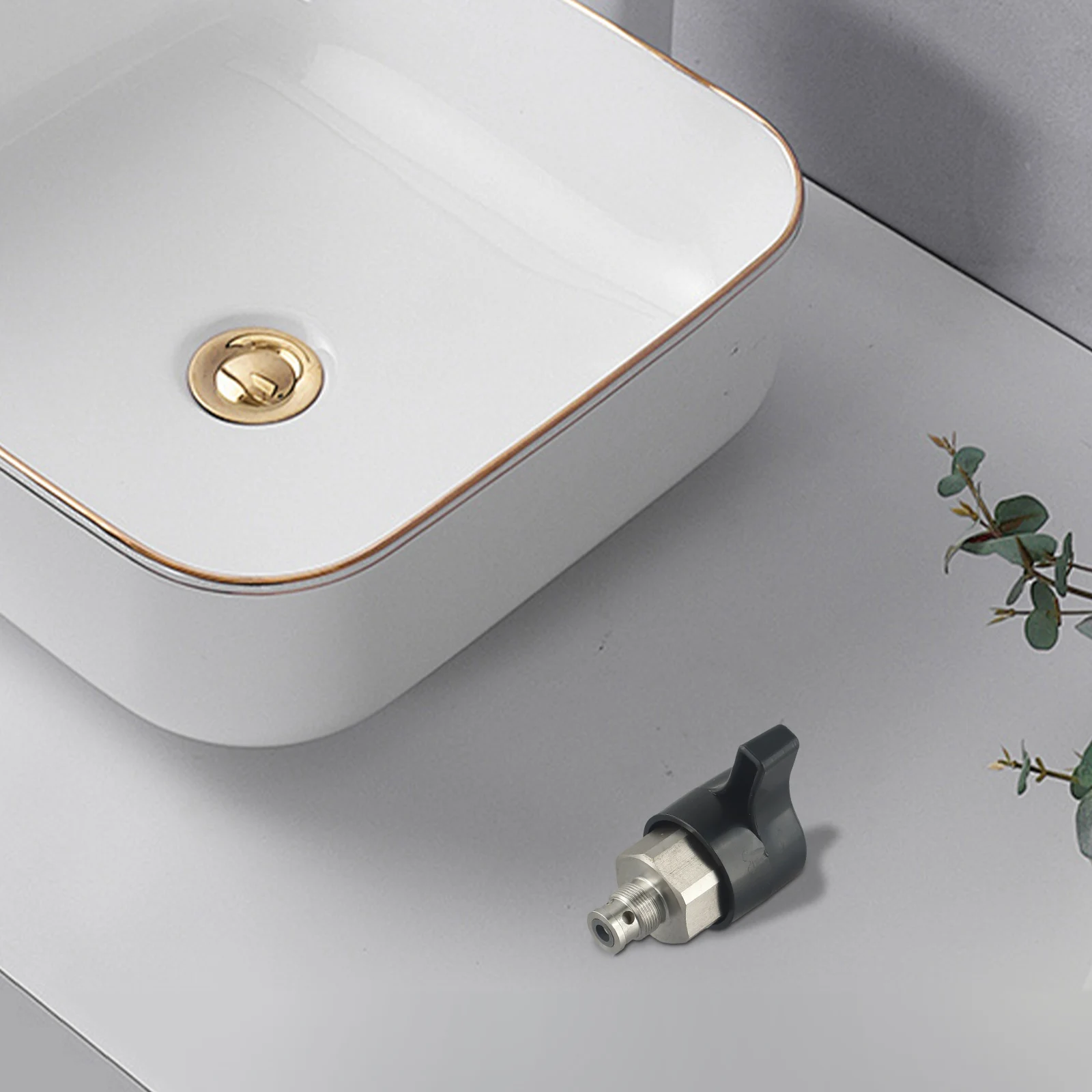 

For Painting Drain Valve Sprayer 7900 Valve Polished Finish Pump Parts Silver Color Stainless Steel Sturdy Material