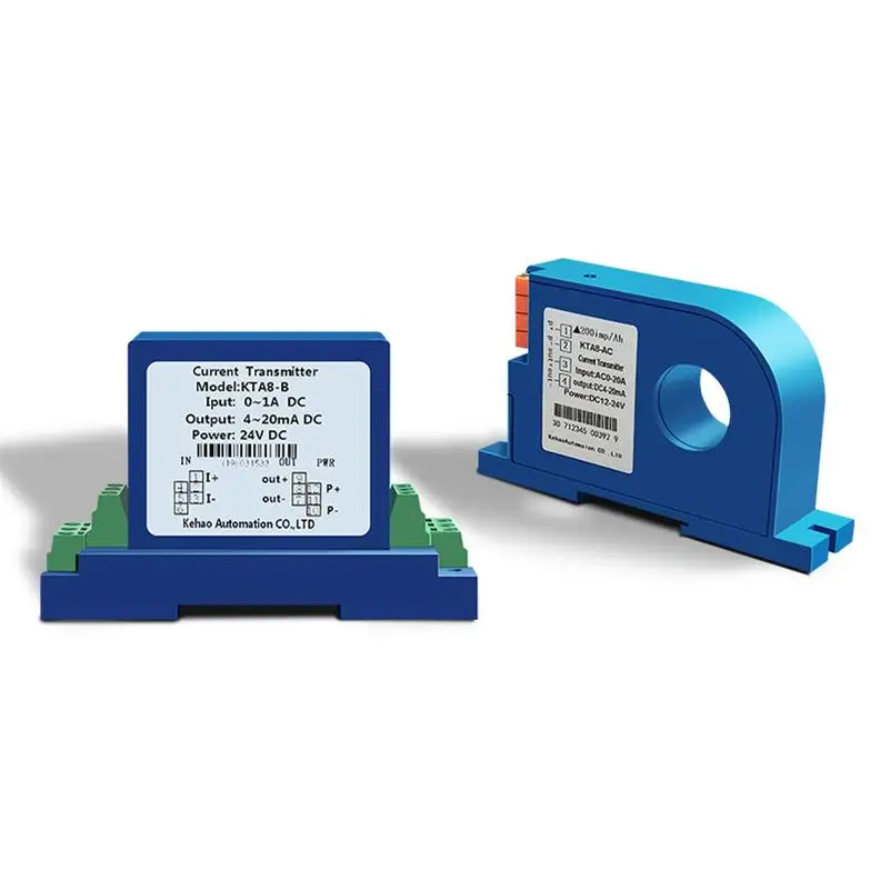 

High Precision 4-20mA 0-200A 10ma Current Sensor Split Coil Dc Ac Current Sensor Ble to Voltage Converter Sensor Transmitter