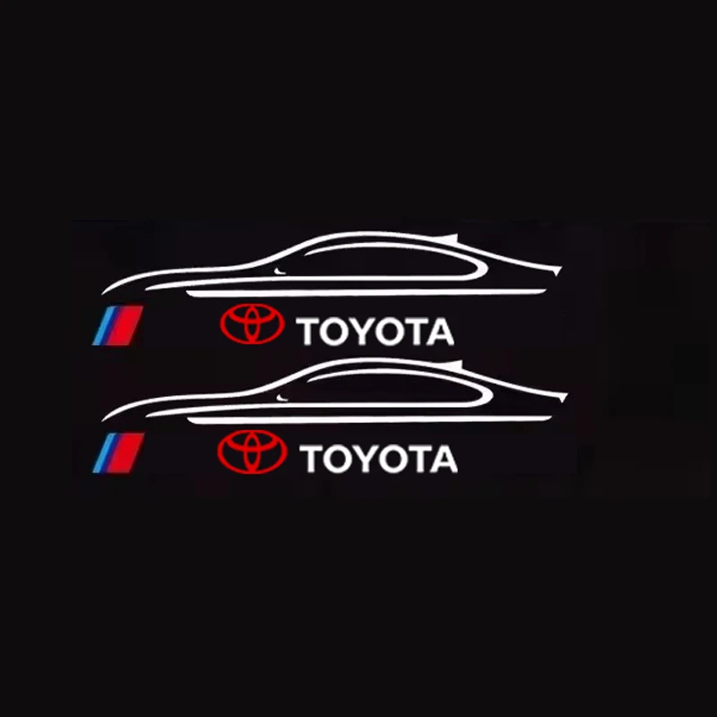 جديد MPower أداء جسم السيارة ملصق لتويوتا كورولا يارس شر أوريس RAV4 لاند كروزر كامري برادو اكسسوارات #3