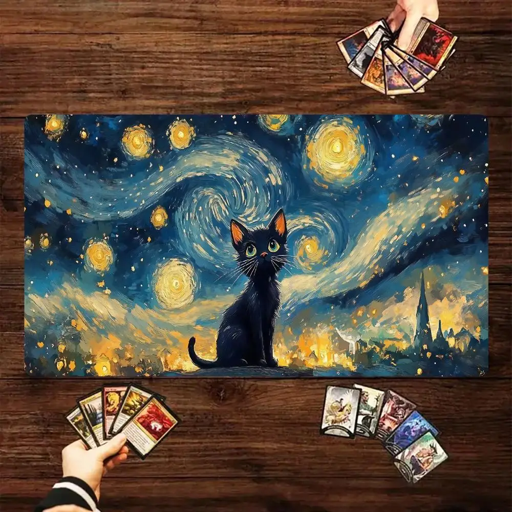 Black Cat Mouse Pad…