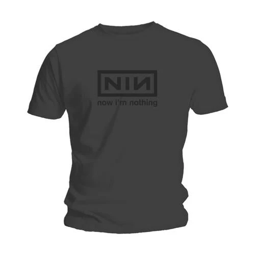 Logo Nine Inch Nails Band T-Shirt 100 % Baumwolle Grafik-T-Shirt Herren Damen Sommer Streetwear Top