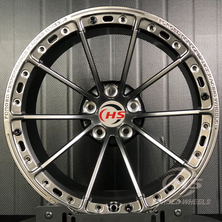 18 19 20 21Inch Custom 6061-T6 5*112 5*120 Deep Concave Beadlock Forged Wheels Rims for Drag Racing