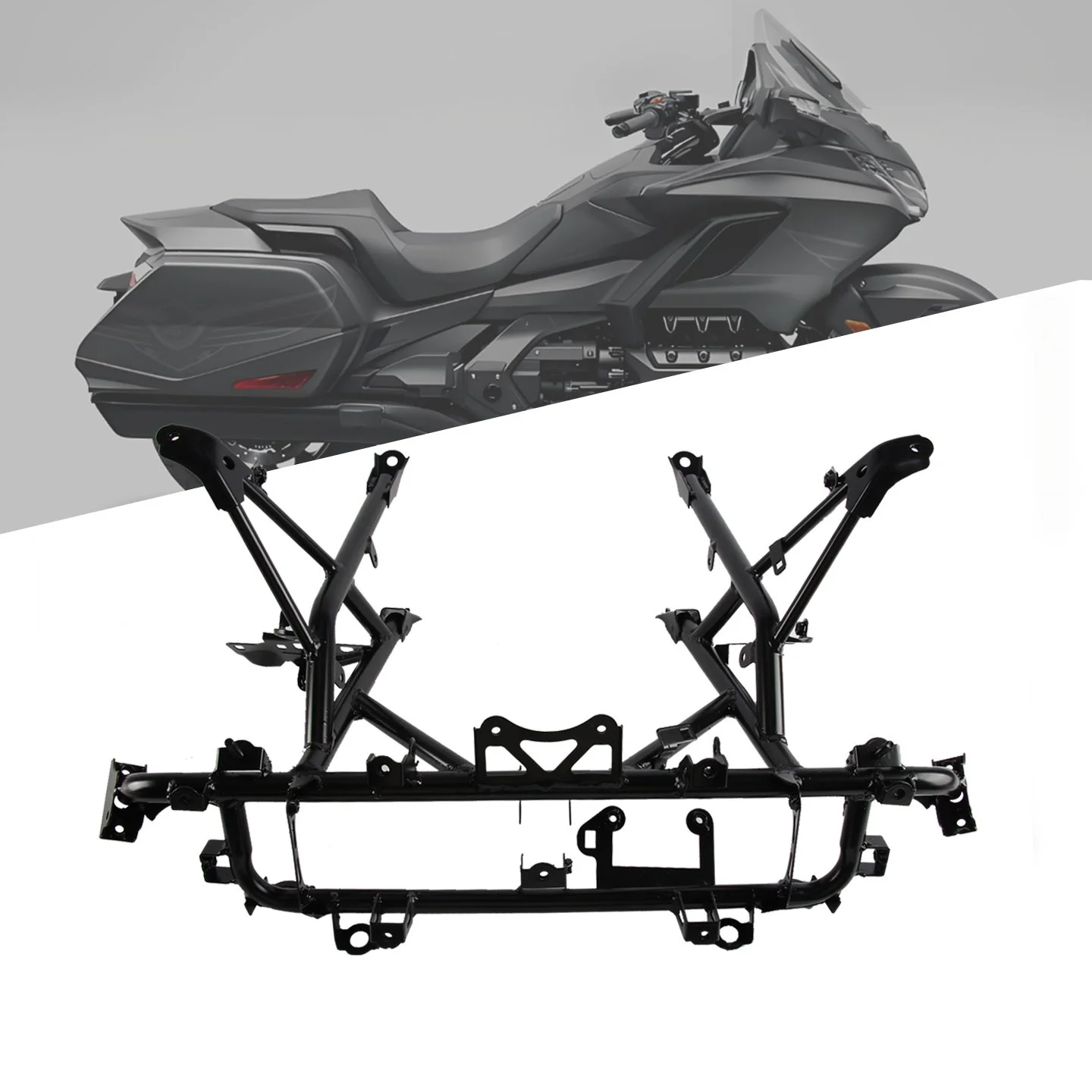 For Honda Gold Wing GL1800/F6B from 2018 to 2025, the headlight bracket, instrument panel bracket, and hood bracket