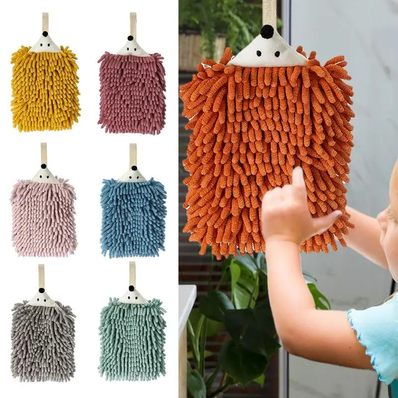 Kitchen Hand Towels Bathroom Hand Towel Ball With Hanging Loops Quick Dry Soft Microfiber Towels Hand Wipes Kitchen Bathroom