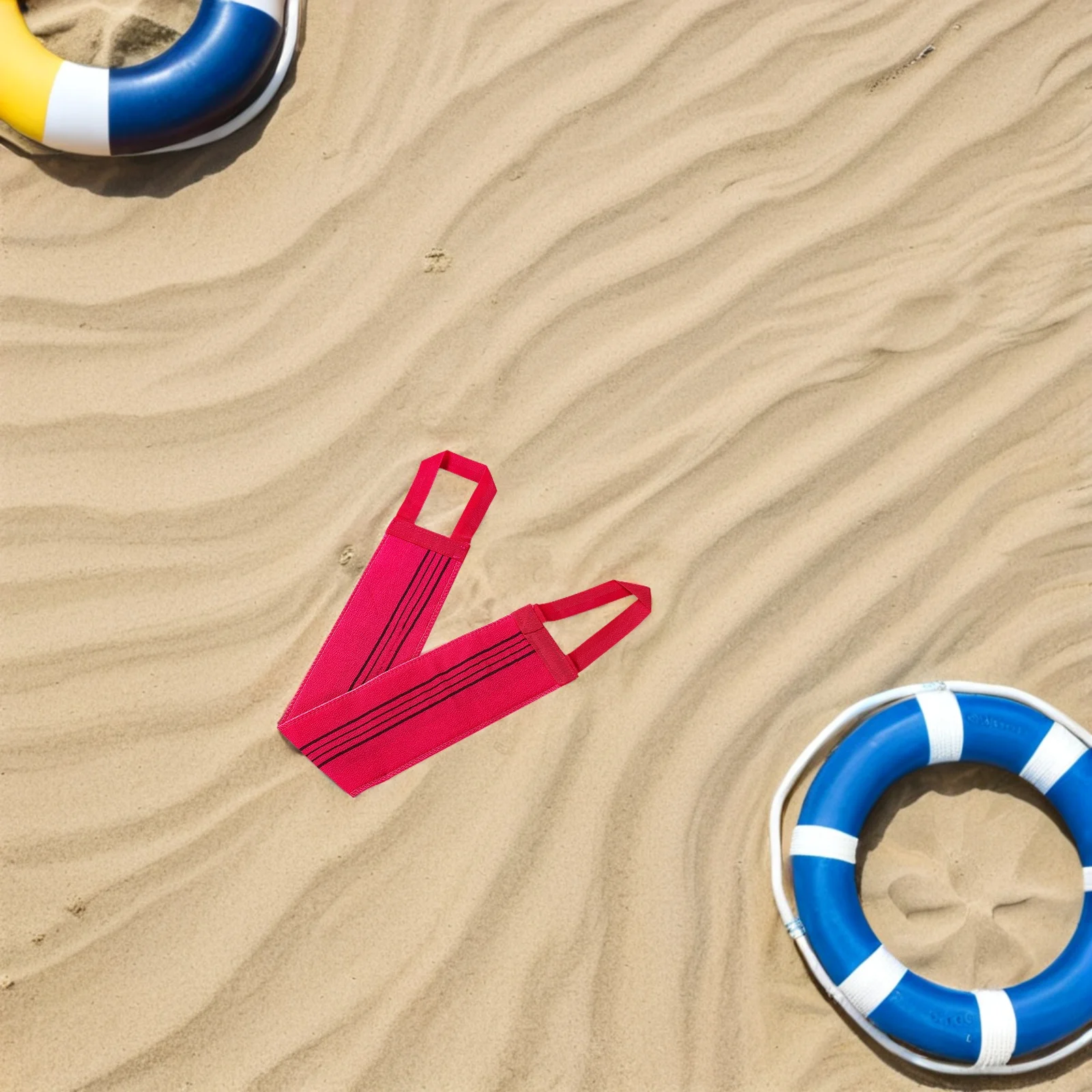 

Exfoliating Back Scrubber Towel Premium Reusable Bathing Cloth For Body Shower Long Handle Washcloth Deep Cleaning Tool