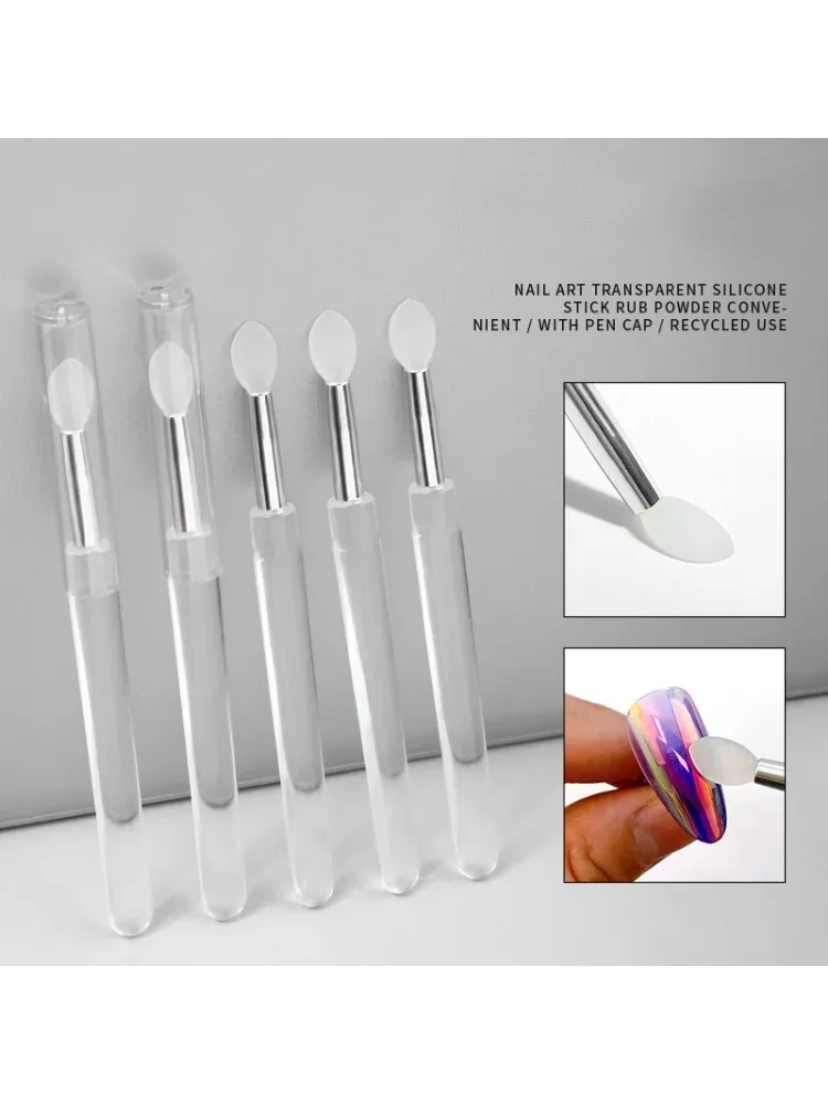 Magic Mirror Powder Aurora Powder Applicator Stick Powder Glitter Portable Multi-purpose Brush