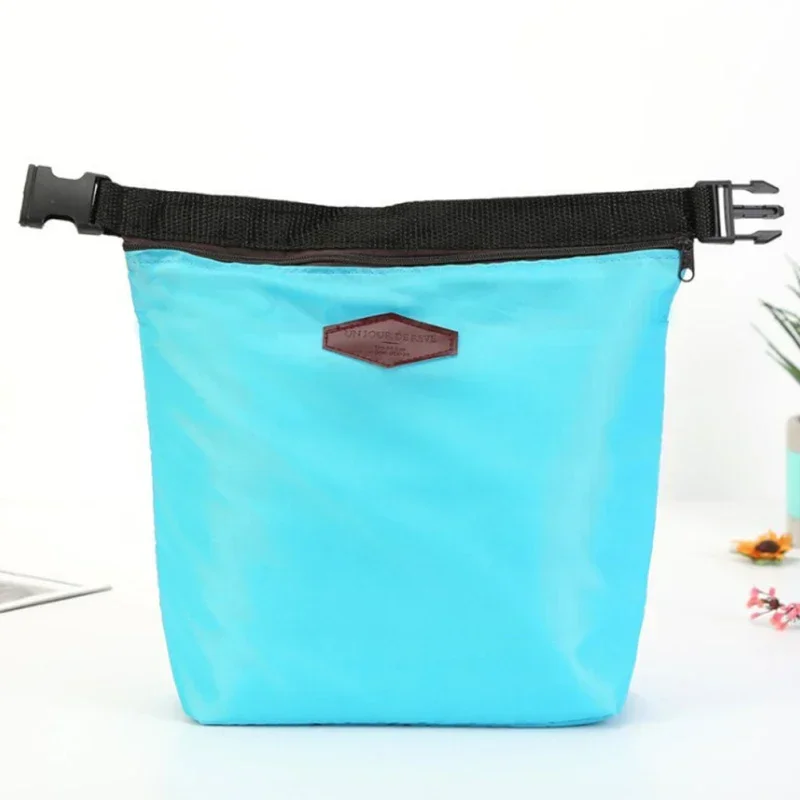 Fashion Portable Bento Pouch Thermal Cooler Lnsulated Waterproof Lunch Meal Food Carry Storage Bags Picnic Bag Worker Students