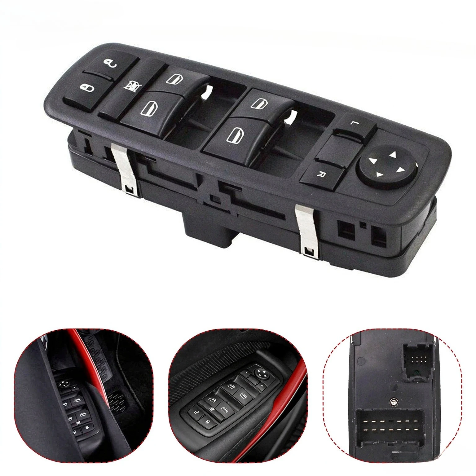 56046568AC 68271217A Driver Door Master Power Window Control Switch 68271203AB For Chrysler 200 Jeep Cherokee Dodge Dart 13 -16