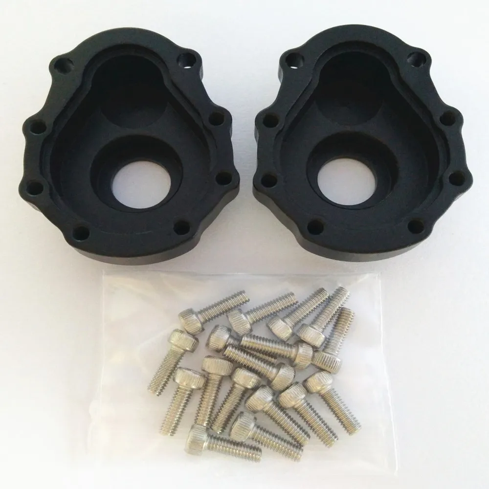 Aluminum Alloy CNC Machined Steering Knuckle Portal Cover Anodized (2pcs) for Traxxas TRX4 8251