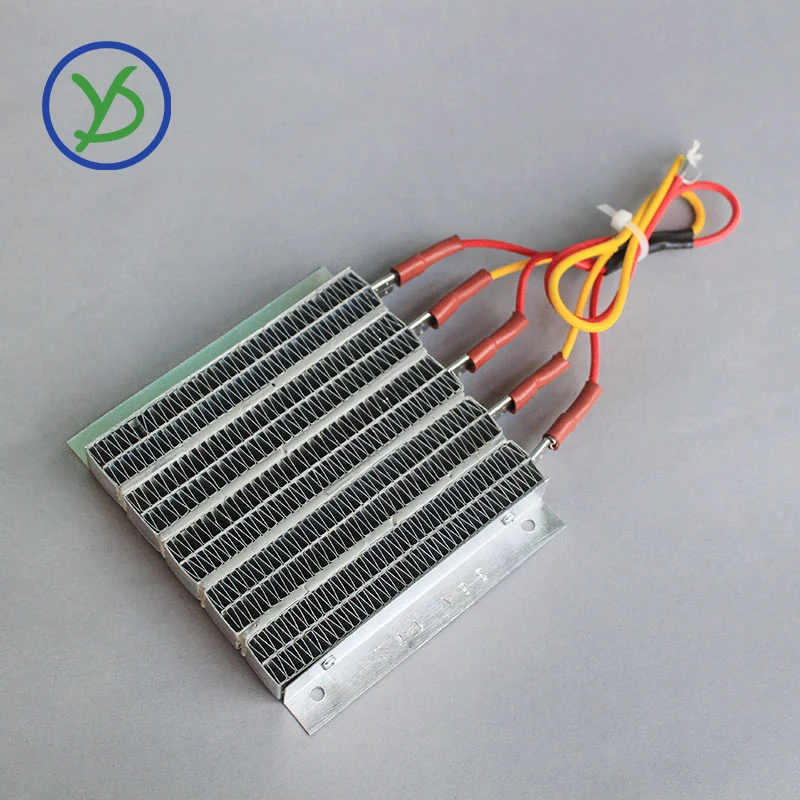 220V 36V 48V 60V 1000W 1500W fabricantes de calentadores PTC venta directa elemento calefactor de aire de cerámica PTC 100B4 135*125*15mm