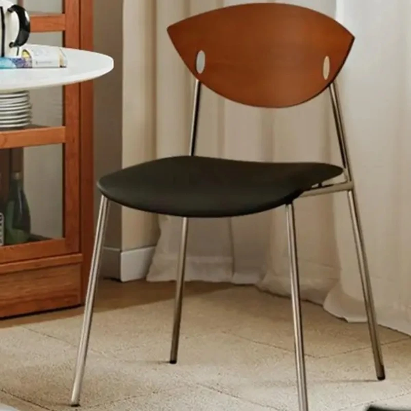 

Medieval solid wood household dining chair