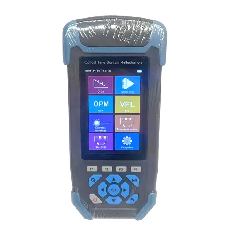 Hot Selling 1310/1550nm 24/22dB 60KM Handheld Smart Mini Pro 9 in 1 Multifunction Fiber Optic OTDR Cooper Ethernet Tester