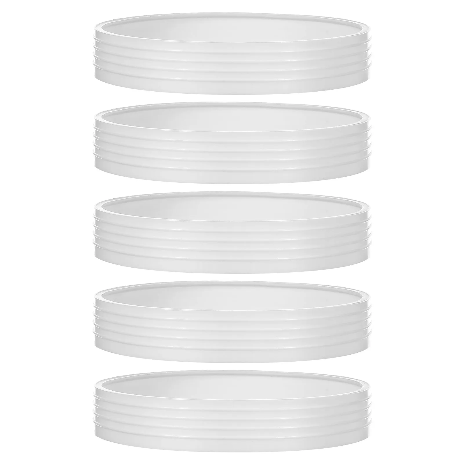 

5Pcs Golf Hole Rings PP Plastic Protective Cup Rings for Outdoor Practice Improved Visibility Stability Standard 108Mm Hole