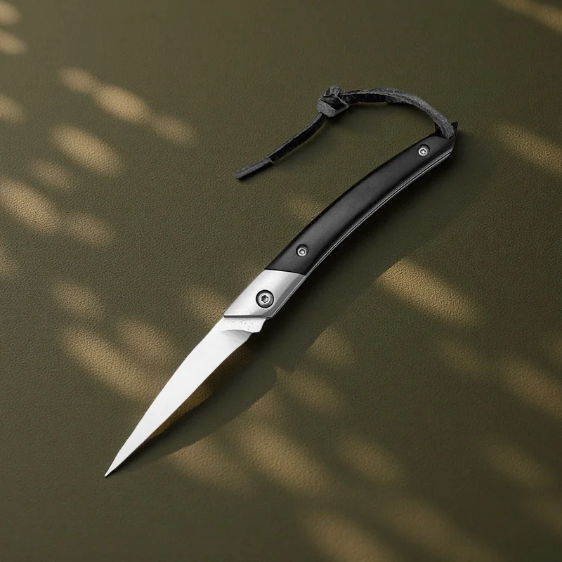 

Складной нож из стали D2 с ручкой из черного дерева — снаряжение для выживания в походах, приключения в дикой природе, легкий карманный нож, инструменты EDC