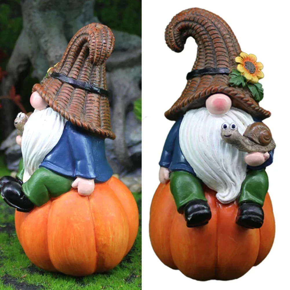 Dwarf  Figurines Garden Micro Landscape Cartoon Garden Dwarf Ornaments Resin Mini Gnome Figurines Miniature Dwarfs Statue