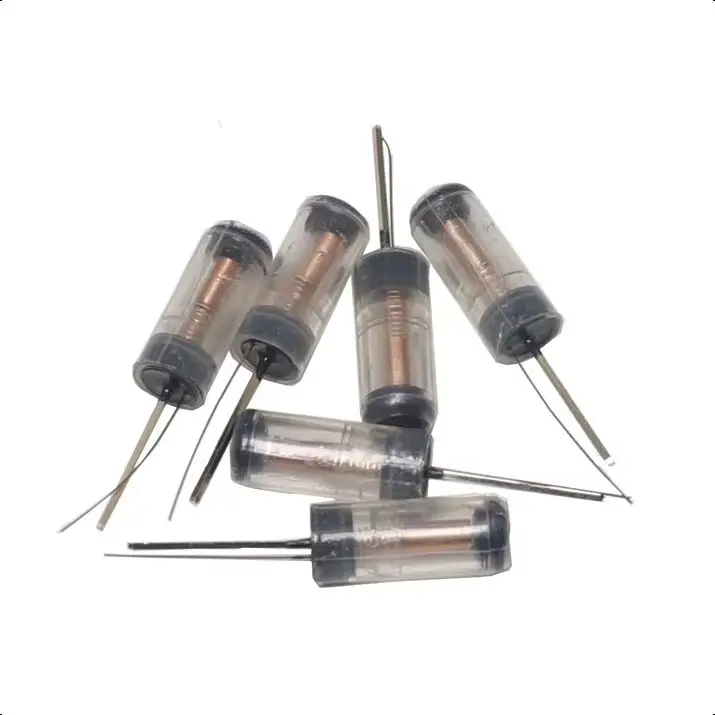 【50-10PCS】SW-18015P 12V Transparent Highly Vibration Switch Ball Tilt Double bead Angle Spring Sensor