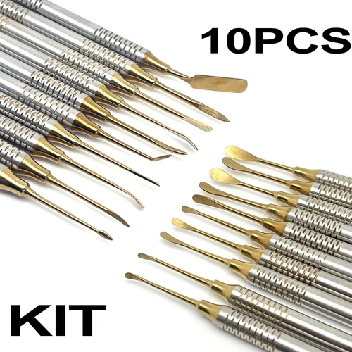 Juego de separador de ascensor periosteal de implante Dental, herramienta divisora de peristeel para reflectar y retirar titanio