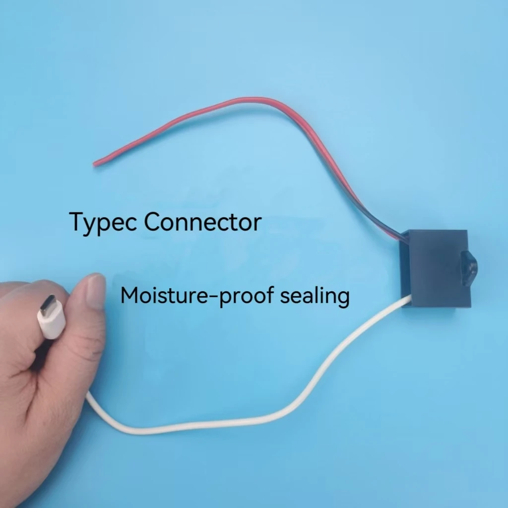 Waterproof 220V To 5V 1A/2A Wireless Video Camera Power Transformer Household Power Supply WiFi Monitoring Adapter Typec  Port