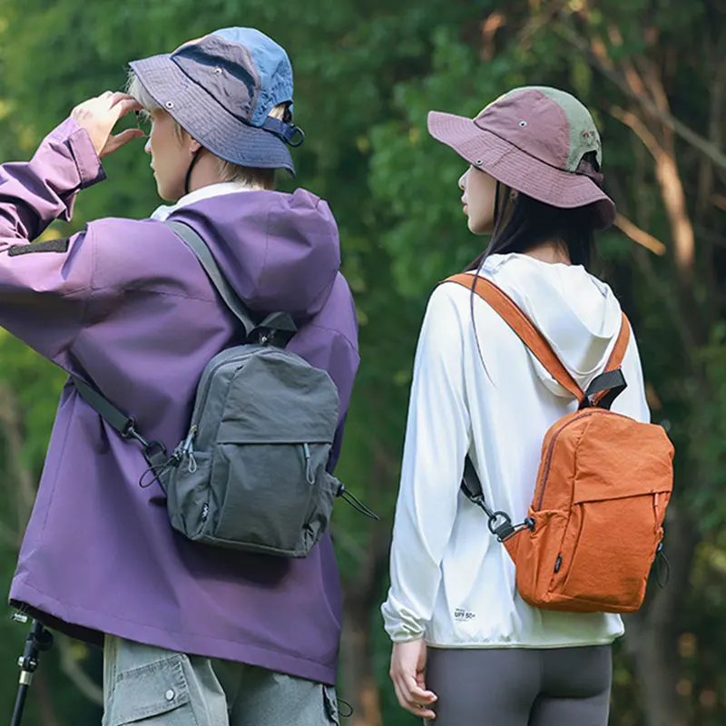 

Повседневный рюкзак для женщин и мужчин, маленькая легкая нагрудная сумка через плечо, многофункциональная женская сумка на плечо, уличные рюкзаки