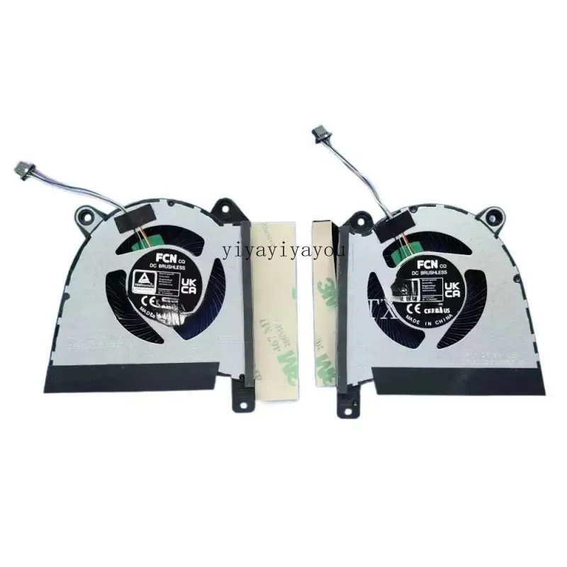 Laptop CPU GPU Cooling Fan For Asus GA402 ROG Zephyrus GA402RK GA402RJ Cooler Radiator FP50 FP3Y 13NR09U0AP0501 13NR09U0AP0601