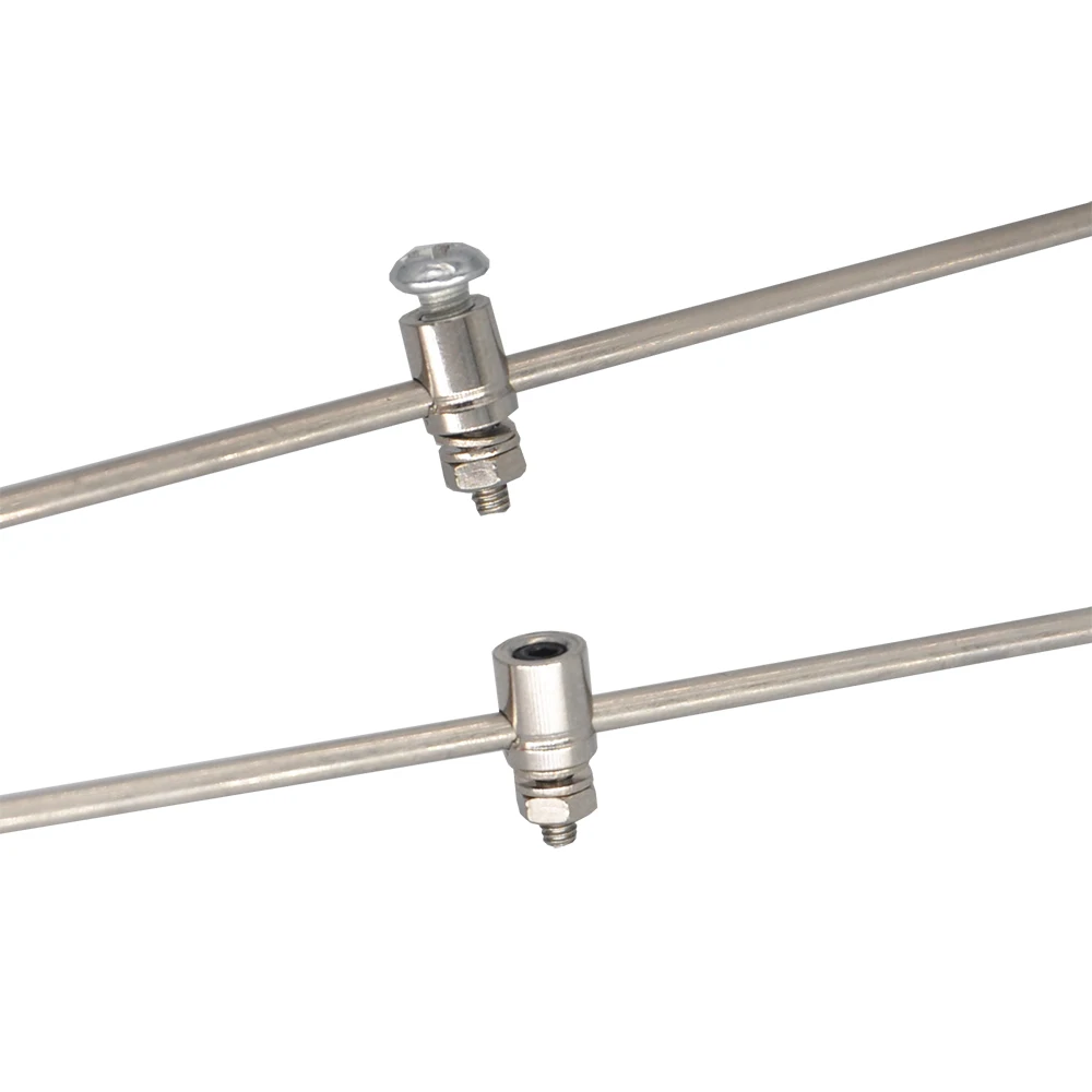 Conectores de varilla de empuje, tapón de enlace de Metal, posicionador de ajuste rápido, conector Servo KT, avión, barco RC, 10 piezas, 1,3mm, 1,8mm, 2,1mm