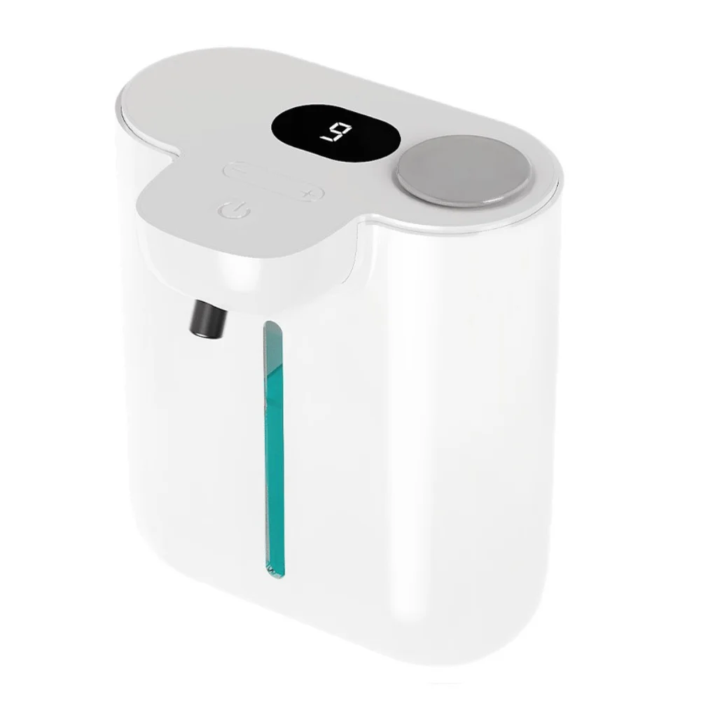 500ml Wall Mounted Foam Soap Dispenser with Adjustable Output and Automatic Operation for Convenient Hands Soap Dispensing
