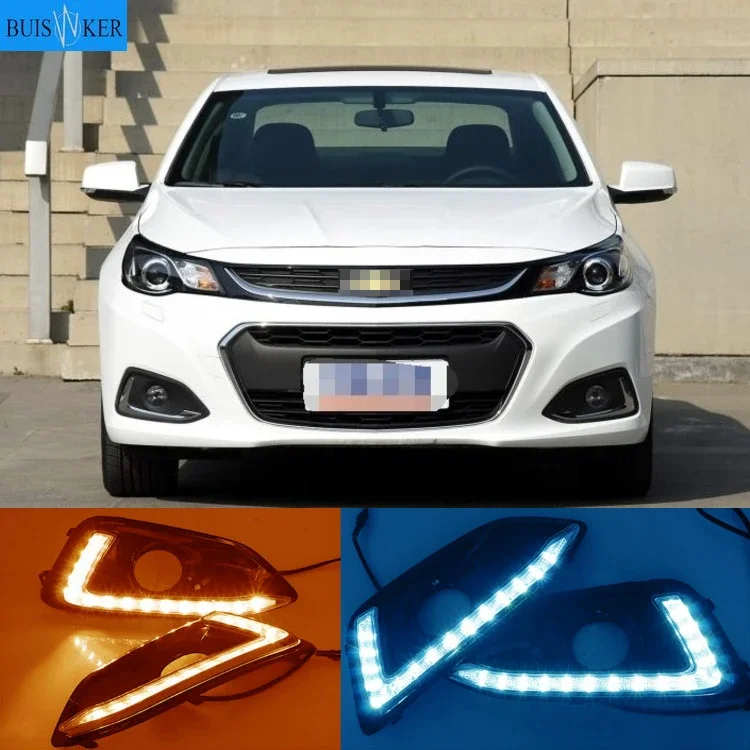 

Fit For Chevrolet Malibu 2016 DRL Daytime Running Light Daylight Driving Lamp Relay With Yellow Turning Signal