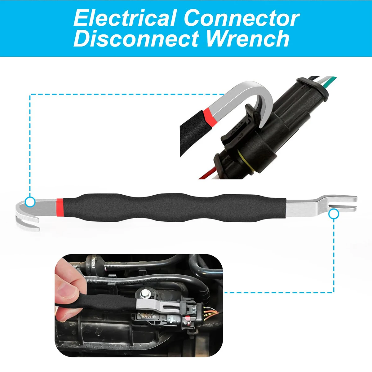 Connector Separator Disassembly Tool Automotive Car Tools Special Mechanic Workshop Gadgets Auto Work Vehicle Maintenance Hand