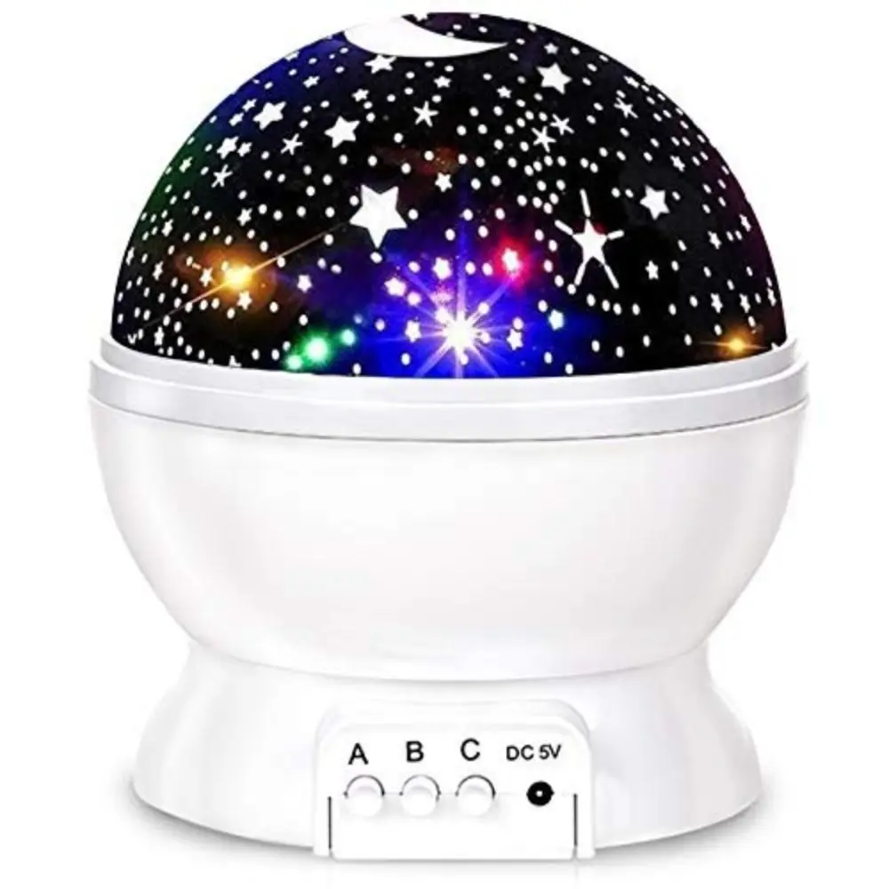 Kids Sky Ceiling Projector Lamp Rotation LED Night Light Baby Bedroom Gift Home Decoration