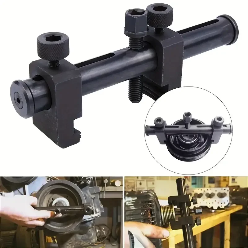 Threaded Crankshaft Pulley Removal Tool Generator Belt Puller Timing Pulley Removal Tool