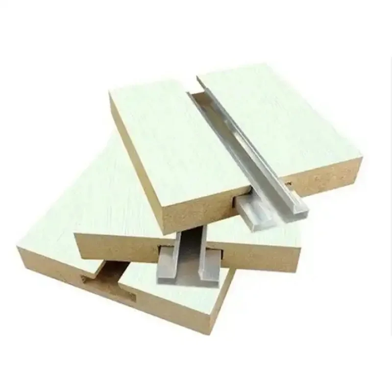 custom.Cheap Price 15-18mm Melamine Faced Slat Wall Panel First Class Slatwalls Waterproof Slotted Groove Mdf Board